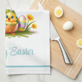 Serviette de cuisine de Pâques (Quart Plié)