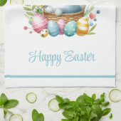 Serviette de cuisine de Pâques (Plié)