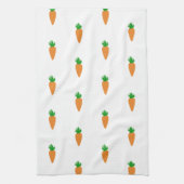 Serviette de cuisine de Pâques Carottes (Vertical)