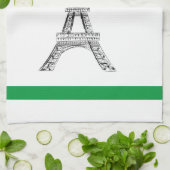 Serviette de cuisine de Paris (Plié)