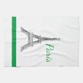 Serviette de cuisine de Paris (Horizontal)