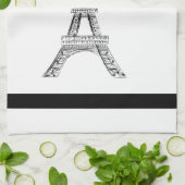 Serviette de cuisine de Paris (Plié)