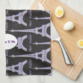 Serviette de cuisine de Paris (Quart Plié)