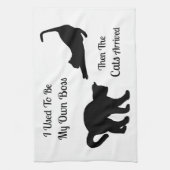 Serviette de cuisine de patron de chat (Vertical)