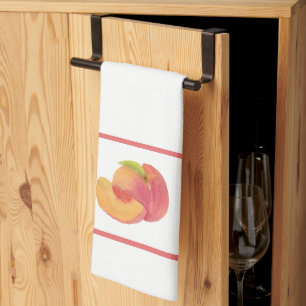 Serviette de cuisine de pêche à l'aquarelle