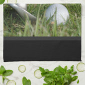 Serviette de cuisine de photo de golf (Plié)