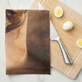 Serviette de cuisine de Pinscher miniature (Quart Plié)