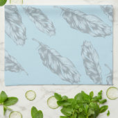 Serviette de cuisine de plumes (Plié)