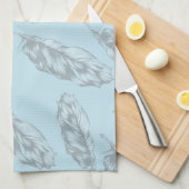 Serviette de cuisine de plumes (Quart Plié)