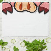 Serviette de cuisine de porc (Plié)