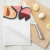 Serviette de cuisine de porc (Quart Plié)