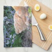 Serviette de cuisine de poulet (Quart Plié)
