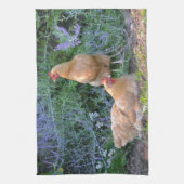 Serviette de cuisine de poulet (Vertical)