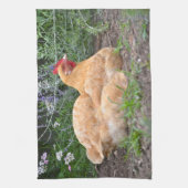 Serviette de cuisine de poulet (Vertical)