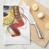 Serviette de cuisine de propriétaire de berger (Quart Plié)