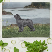 Serviette de cuisine de River Valley de chien de (Plié)