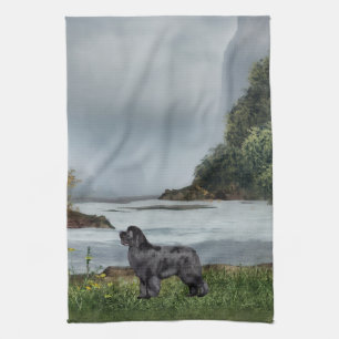 Serviette de cuisine de River Valley de chien de