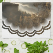 Serviette de cuisine de Samoyed (Plié)