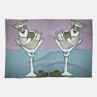 Serviette de cuisine de Schnauzer