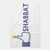 Serviette de cuisine de Shabbat (Vertical)