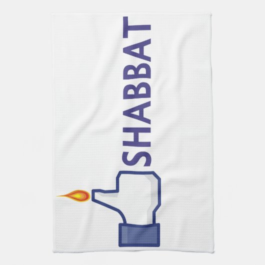 Serviette de cuisine de Shabbat (Vertical)