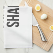 Serviette de cuisine de Shabbat Shalom (Quart Plié)