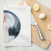 Serviette de cuisine de Shiba Inu (Quart Plié)