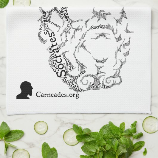 Serviette de cuisine de Socrates (Plié)