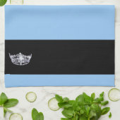 Serviette de cuisine de style Miss America (Plié)