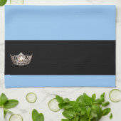 Serviette de cuisine de style Miss America (Plié)