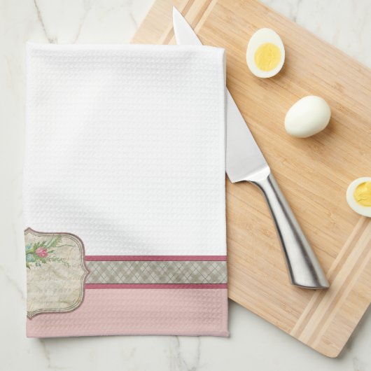 Serviette de cuisine de style vintage (Quart Plié)