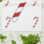 Serviette de cuisine de sucre de canne (Plié)