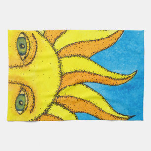 Serviette de cuisine de Sun d'été