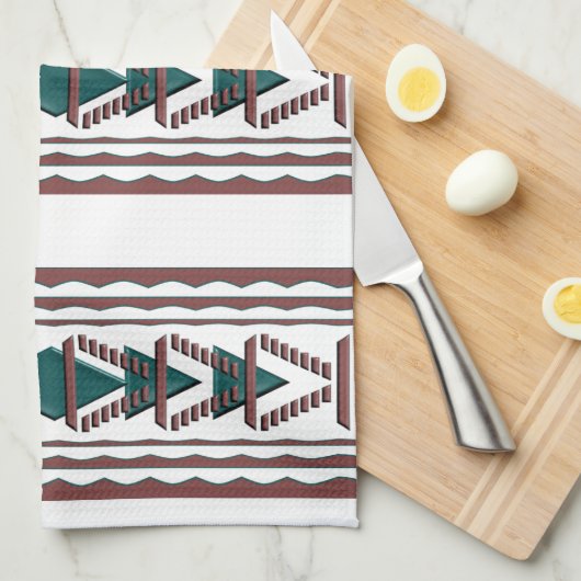 Serviette de cuisine de tapisserie de sud-ouest (Quart Plié)