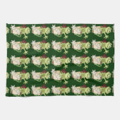 Serviette de cuisine de tasse de grenouille de (Horizontal)