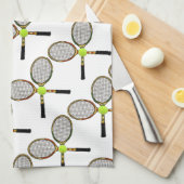 Serviette de cuisine de tennis (Quart Plié)
