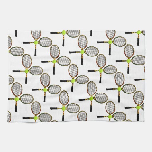 Serviette de cuisine de tennis (Horizontal)