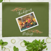 Serviette de cuisine de Thanksgiving (Plié)