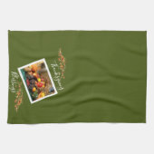 Serviette de cuisine de Thanksgiving (Horizontal)