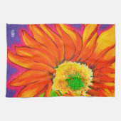 Serviette de cuisine "de tournesol de Sun-Rayon" (Horizontal)