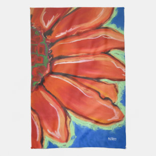 Serviette de cuisine "de tournesol frais"