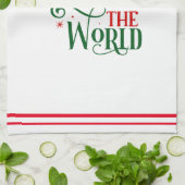 Serviette de cuisine de vacances (Plié)