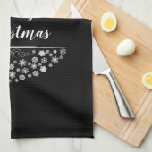 Serviette de cuisine de vacances (Quart Plié)