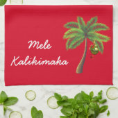 Serviette de cuisine de vacances (Plié)