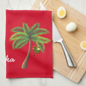 Serviette de cuisine de vacances (Quart Plié)