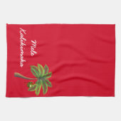 Serviette de cuisine de vacances (Horizontal)