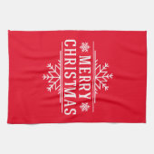 Serviette de cuisine de vacances (Horizontal)