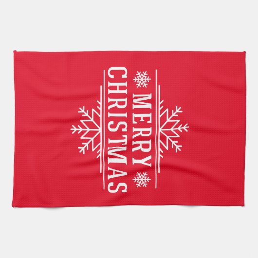 Serviette de cuisine de vacances (Horizontal)