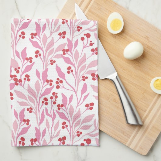 Serviette de cuisine de vacances (Quart Plié)