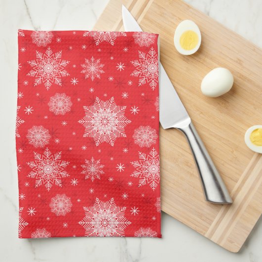 Serviette de cuisine de vacances (Quart Plié)